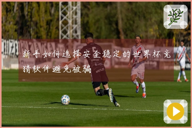 新手如何选择安全稳定的世界杯竞猜软件避免被骗