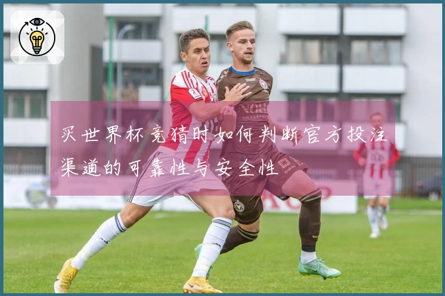 买世界杯竞猜时如何判断官方投注渠道的可靠性与安全性