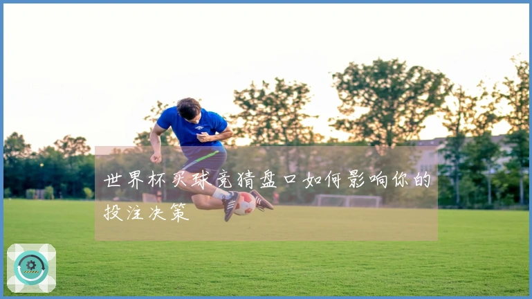 世界杯买球竞猜盘口如何影响你的投注决策