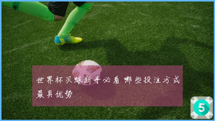 世界杯买球新手必看 哪些投注方式最具优势